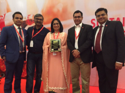 Honoured with Award